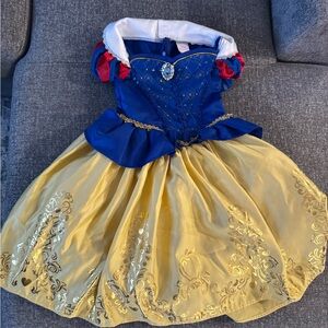 Disney Blue and Yellow Princess Dress for Kids